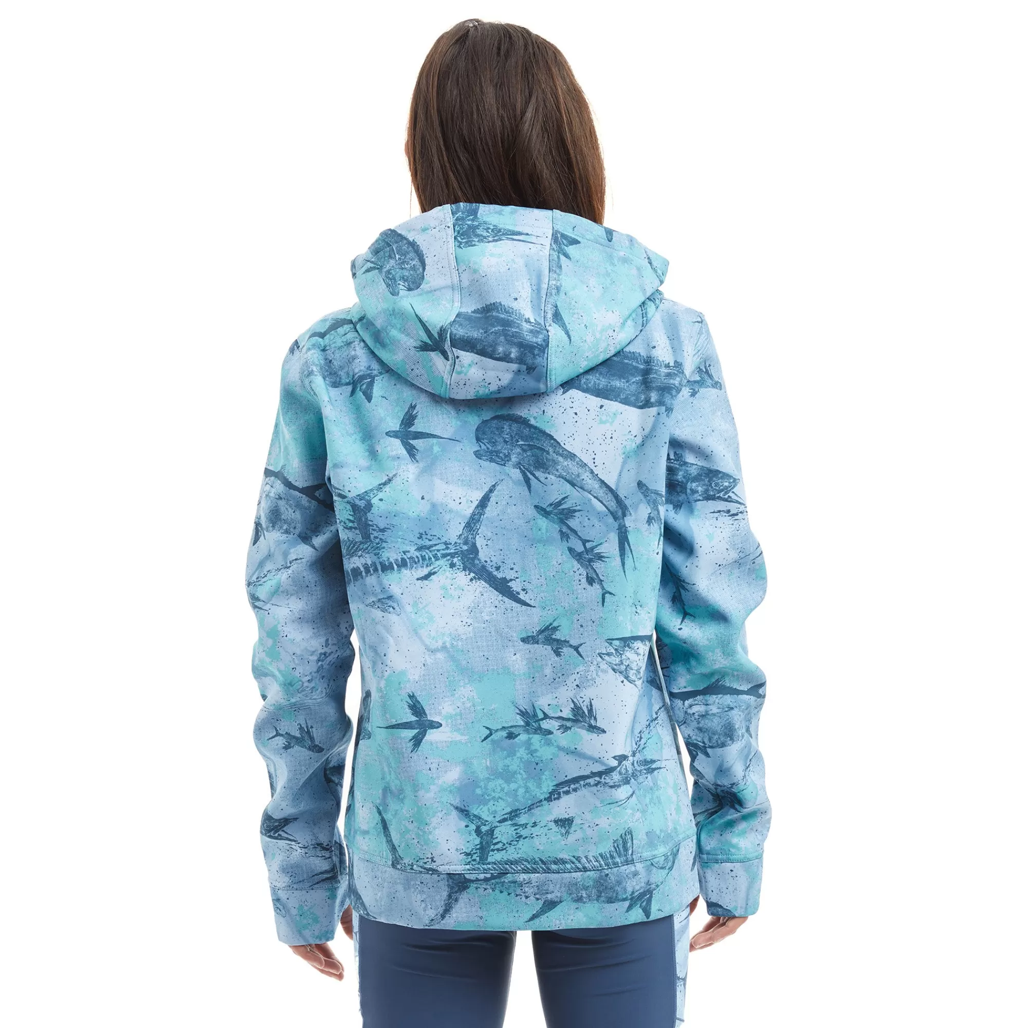 Pelagic Hoodies & Jackets>Ws Grander Blue