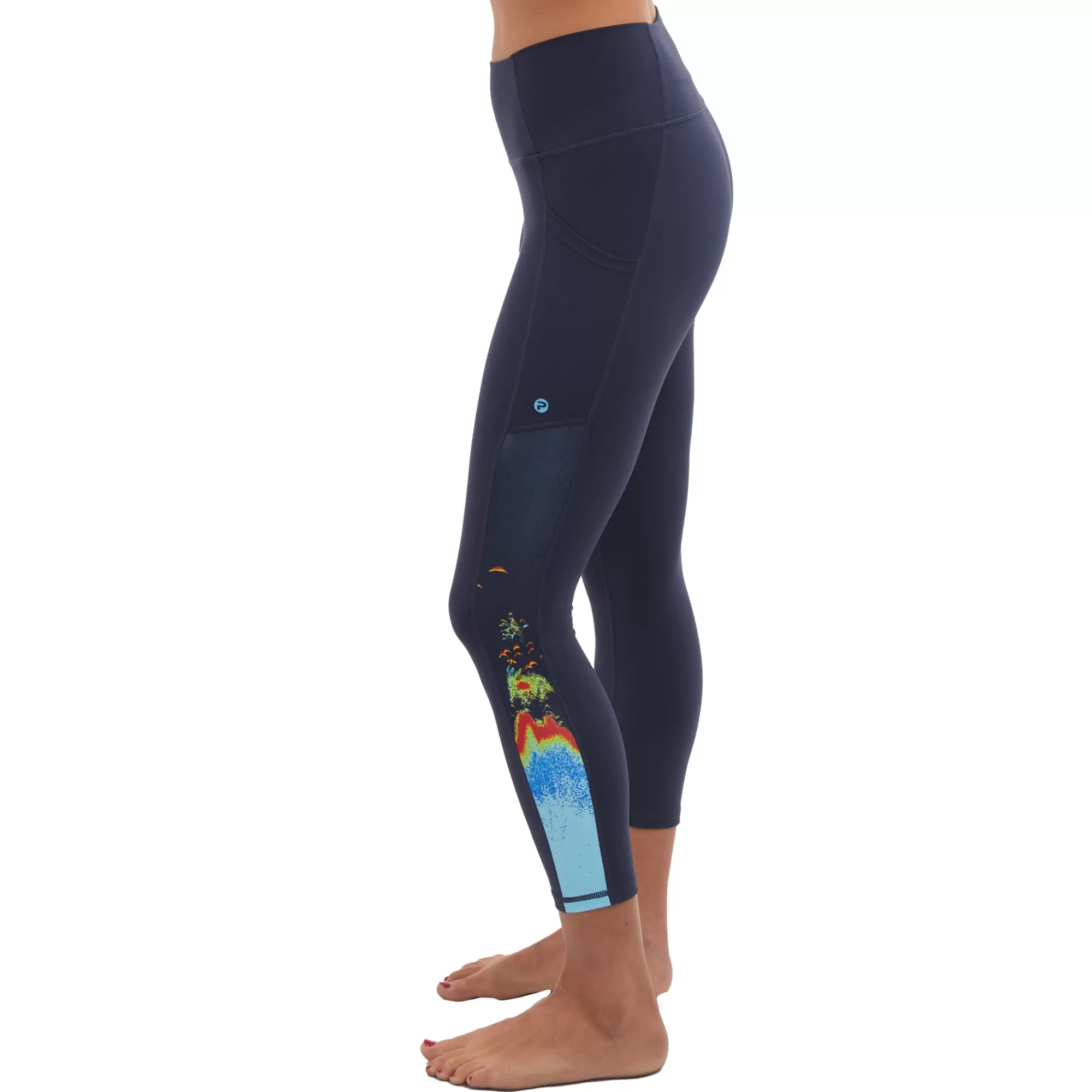 Pelagic Leggings>Ws Kona Capri Navy