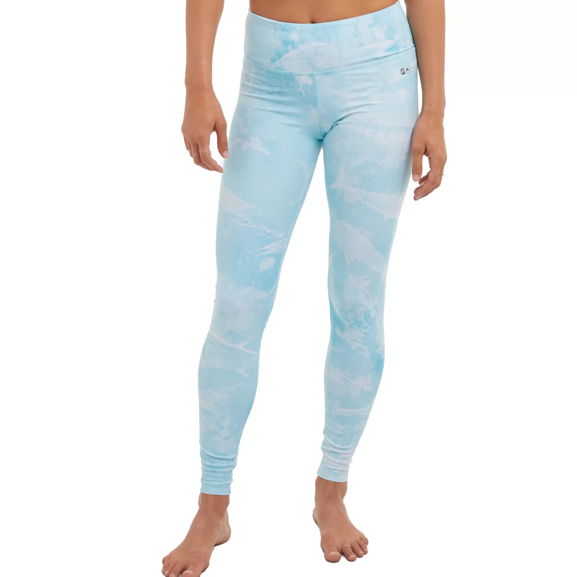 Pelagic Leggings>Ws Maui Tropical Aqua