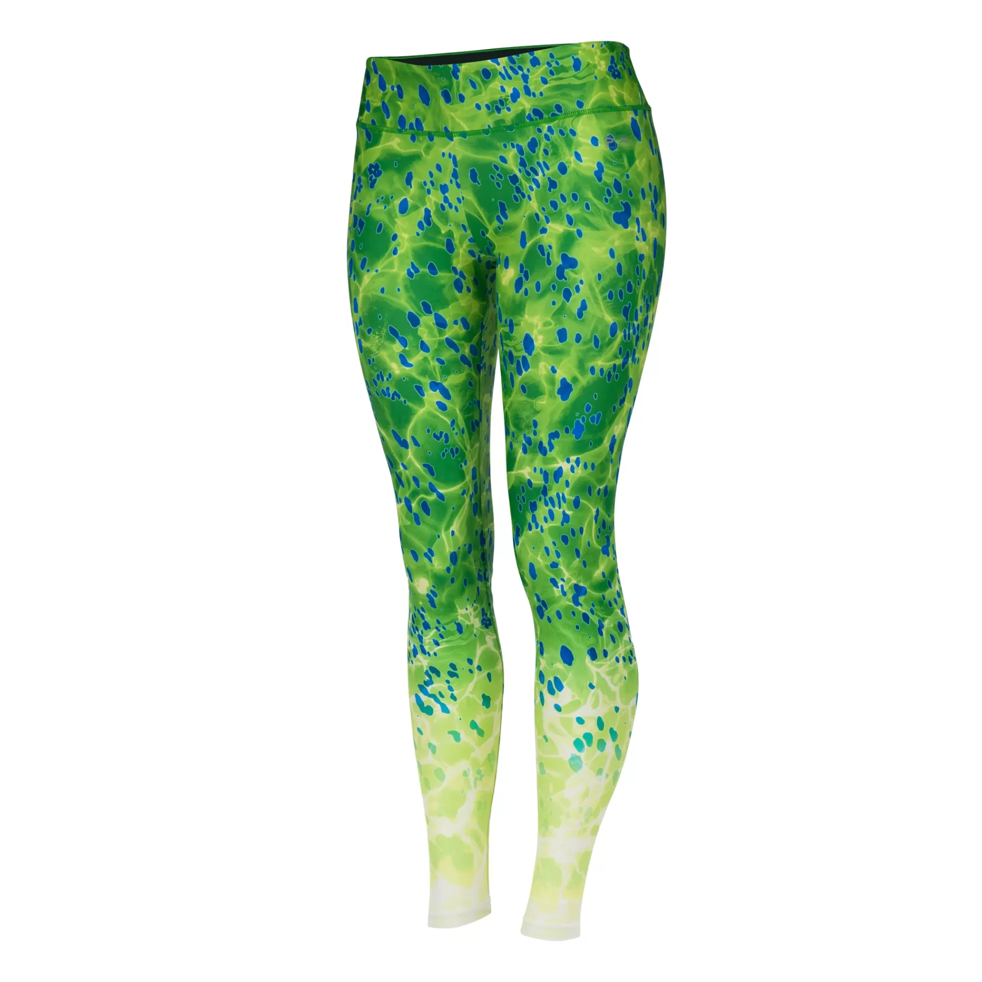 Pelagic Leggings>Ws Maui Green Dorado