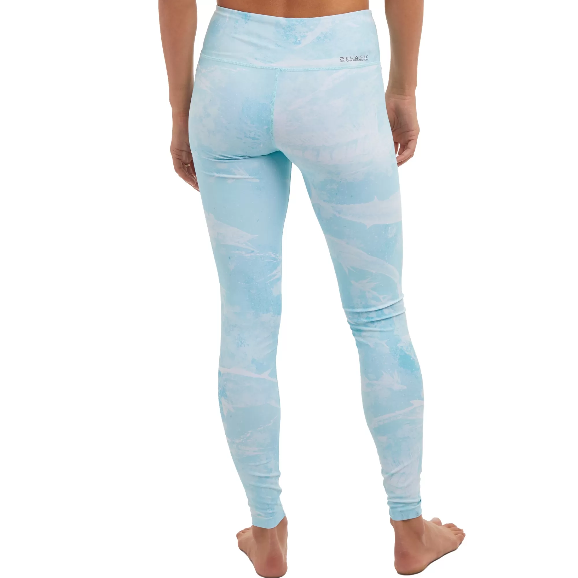 Pelagic Leggings>Ws Maui Tropical Aqua