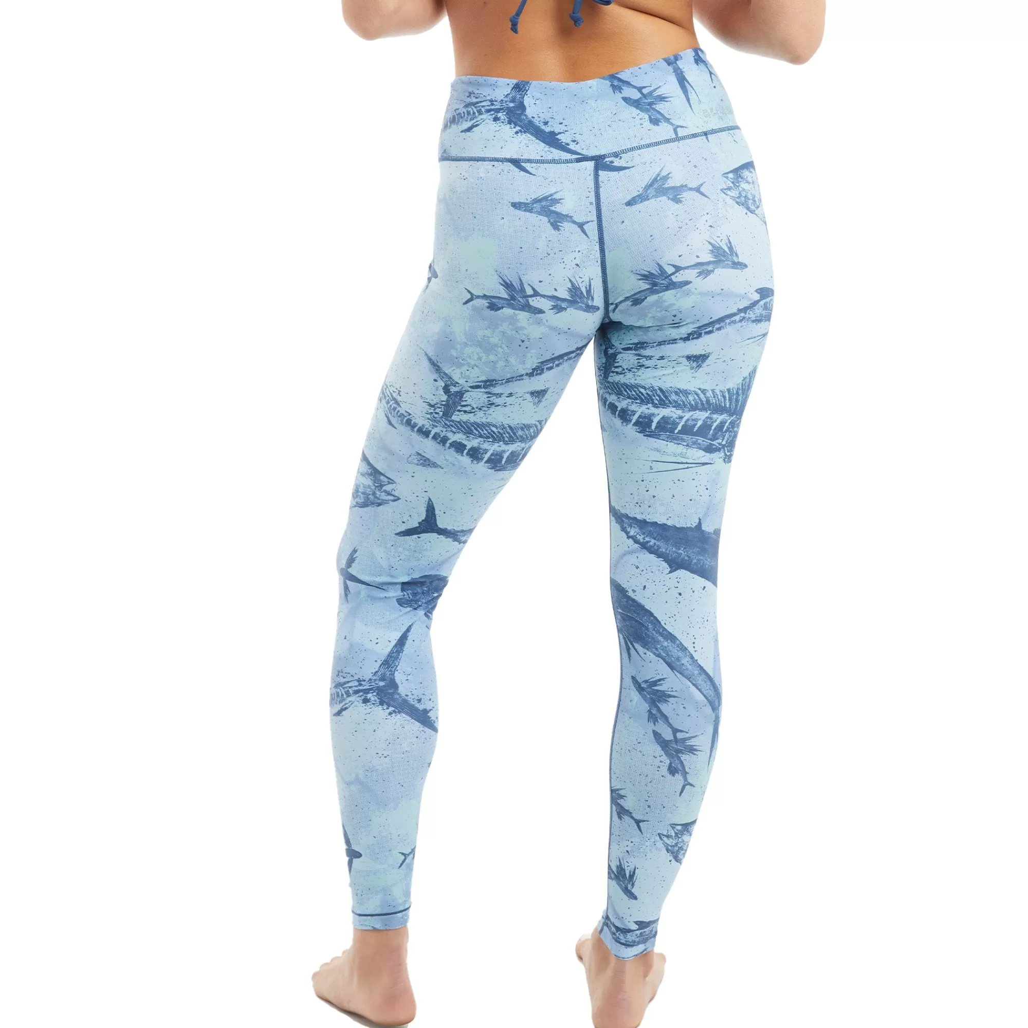 Pelagic Leggings>Ws Maui Blue