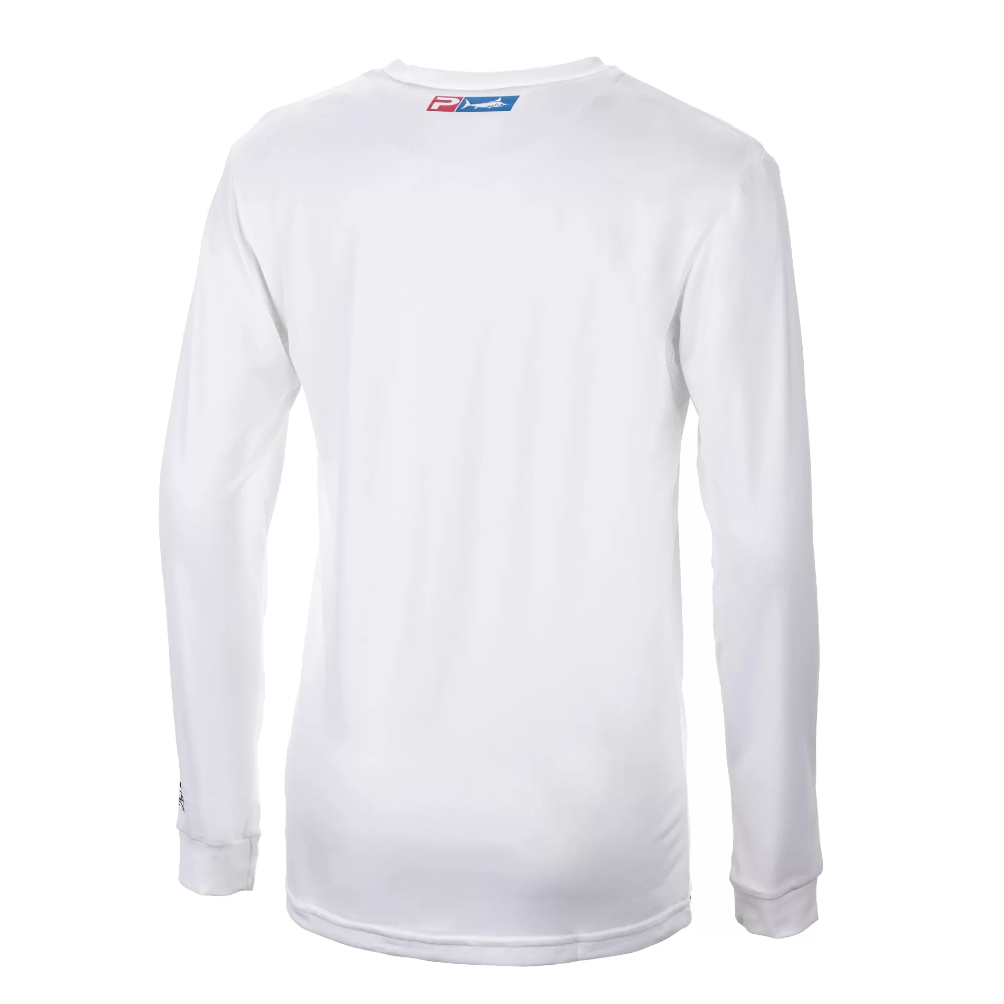 Pelagic Fishing Shirts>Youth Aquatek Deluxe White