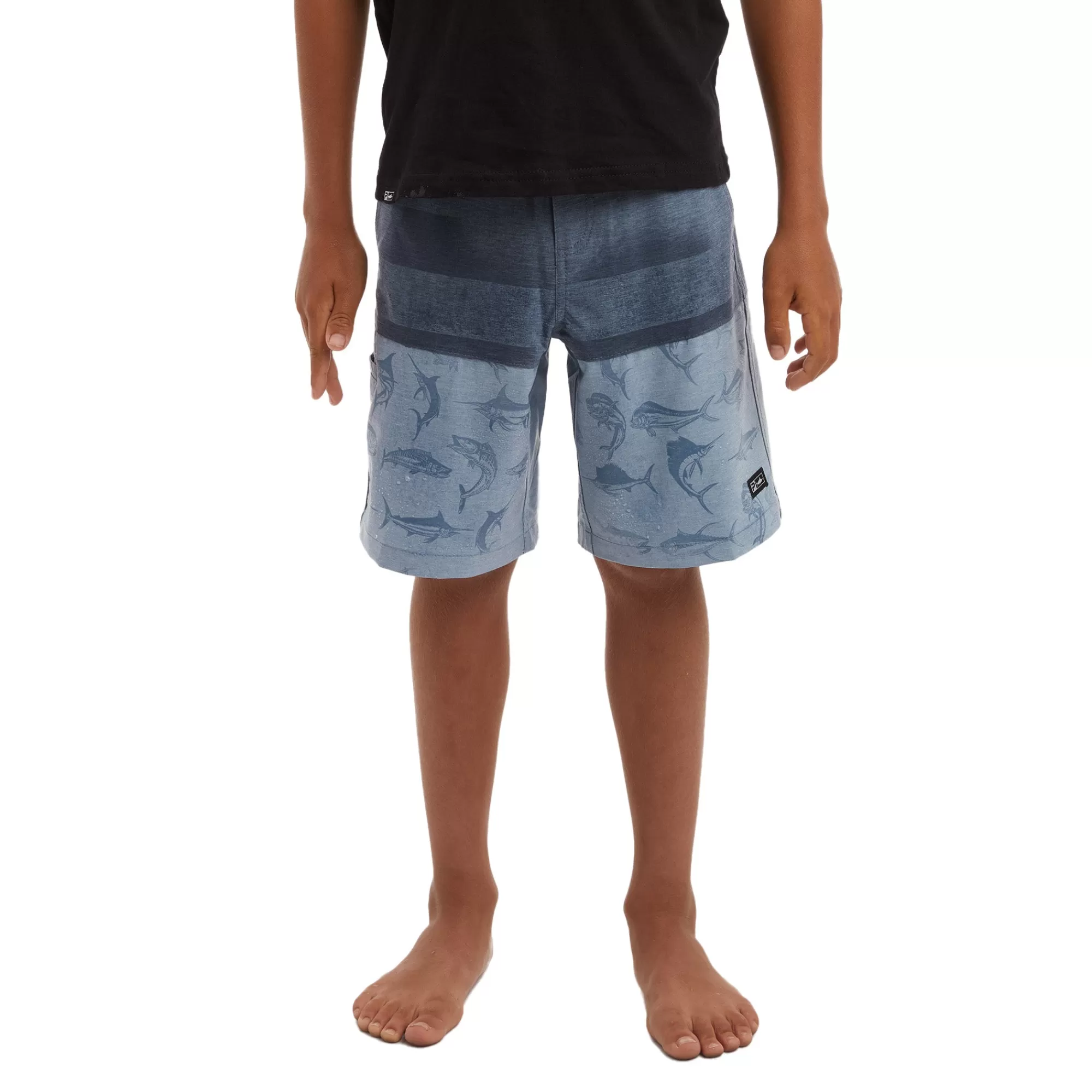 Pelagic Fishing Shorts>Youth Deep Sea Smokey Blue