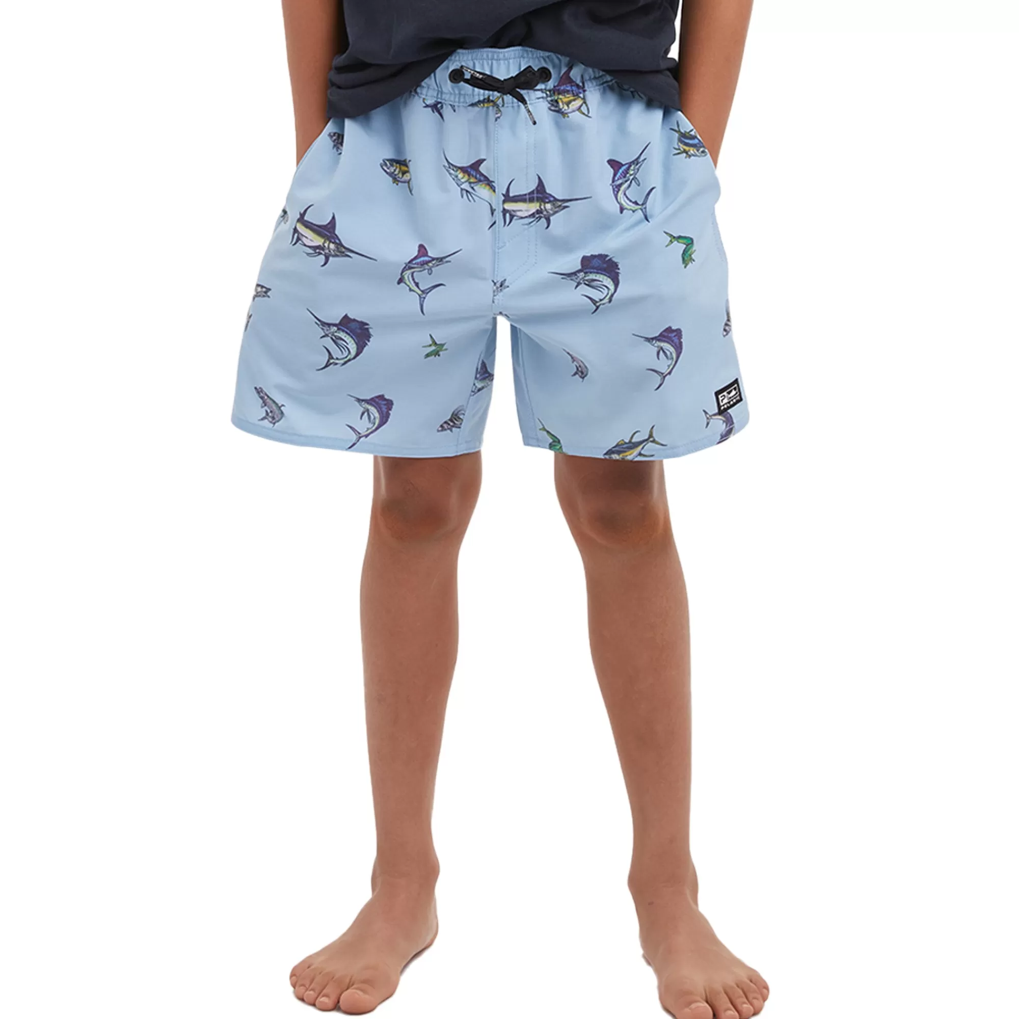 Pelagic Fishing Shorts>Youth Dockside Slate