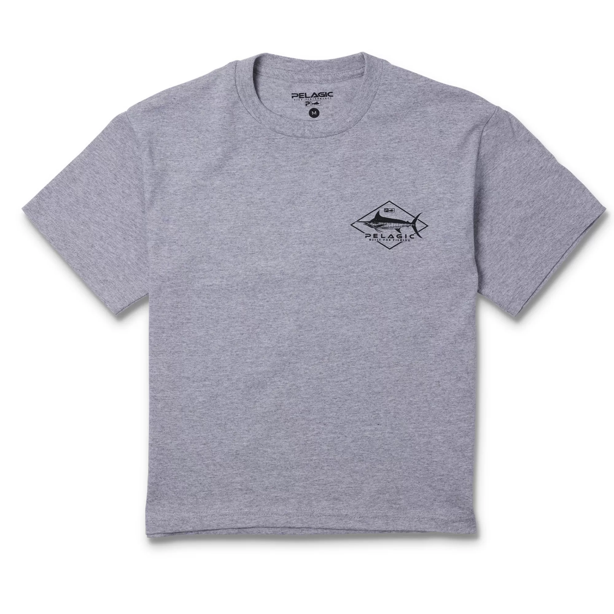 Pelagic T-Shirts>Youth Heavy Gear Heather Grey