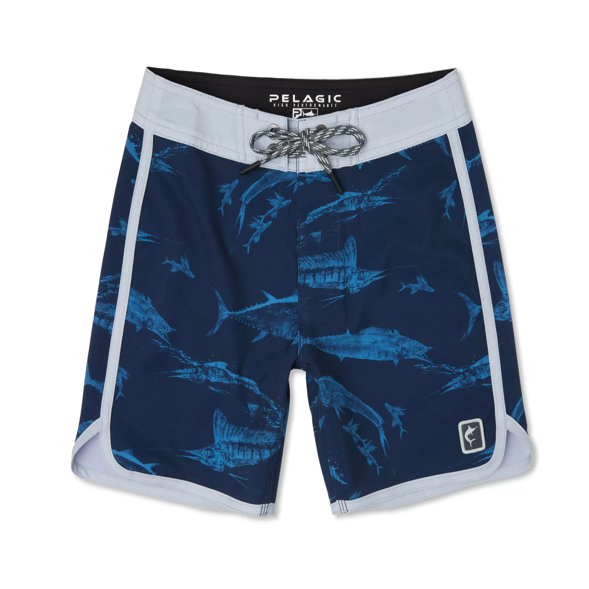 Pelagic Fishing Shorts>Youth High Spot Navy