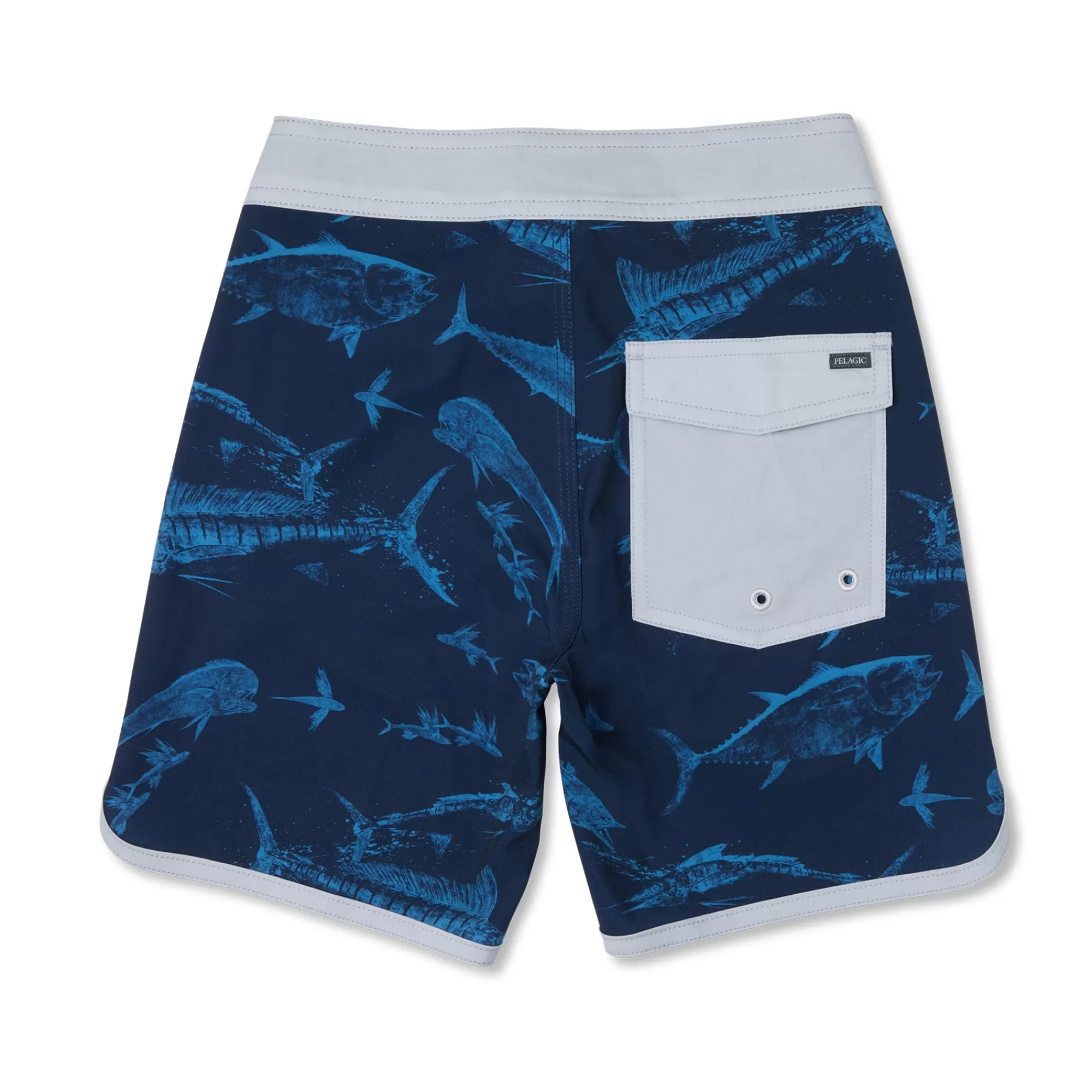 Pelagic Fishing Shorts>Youth High Spot Navy